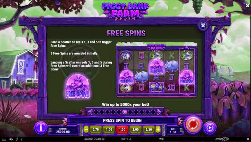 free spins piggy bank farm slotxoeasy