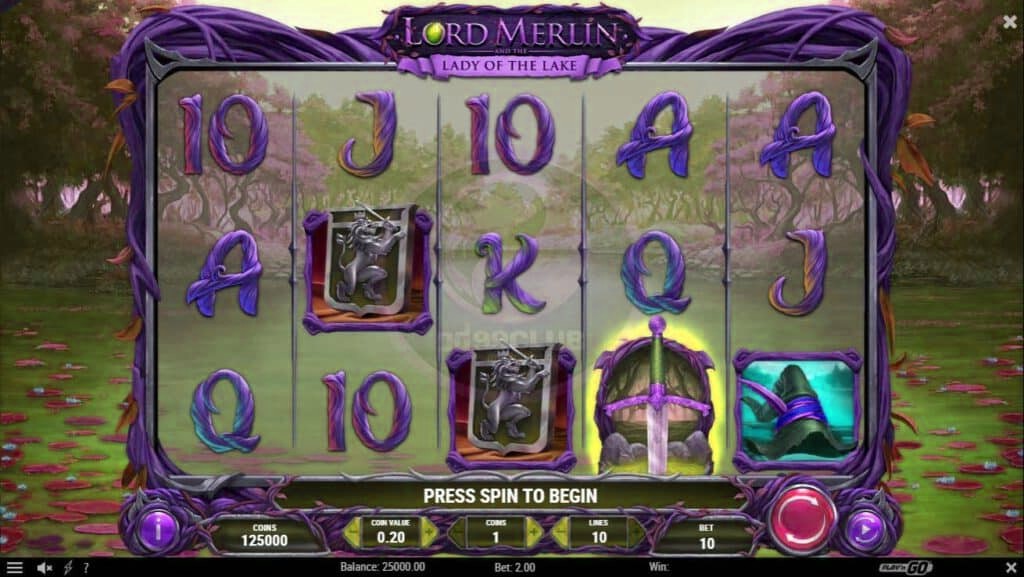 game lord merlin and the lady of the lake slotxoeasy