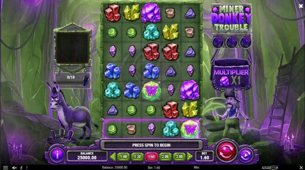 game miner donkey trouble slotxoeasy