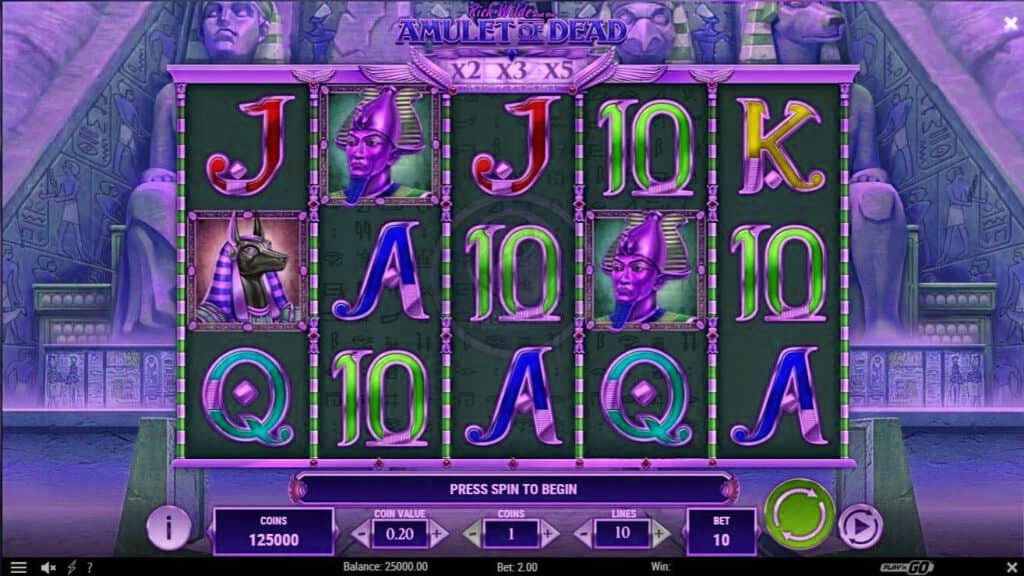 game rich wilde and the amulet of dead slotxoeasy