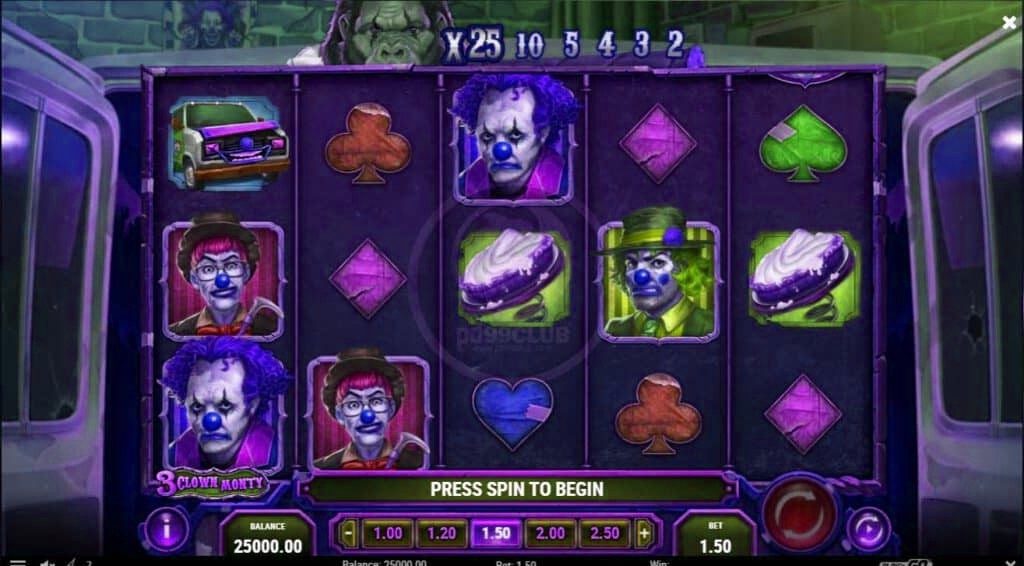 game 3 clown monty slotxoeasy