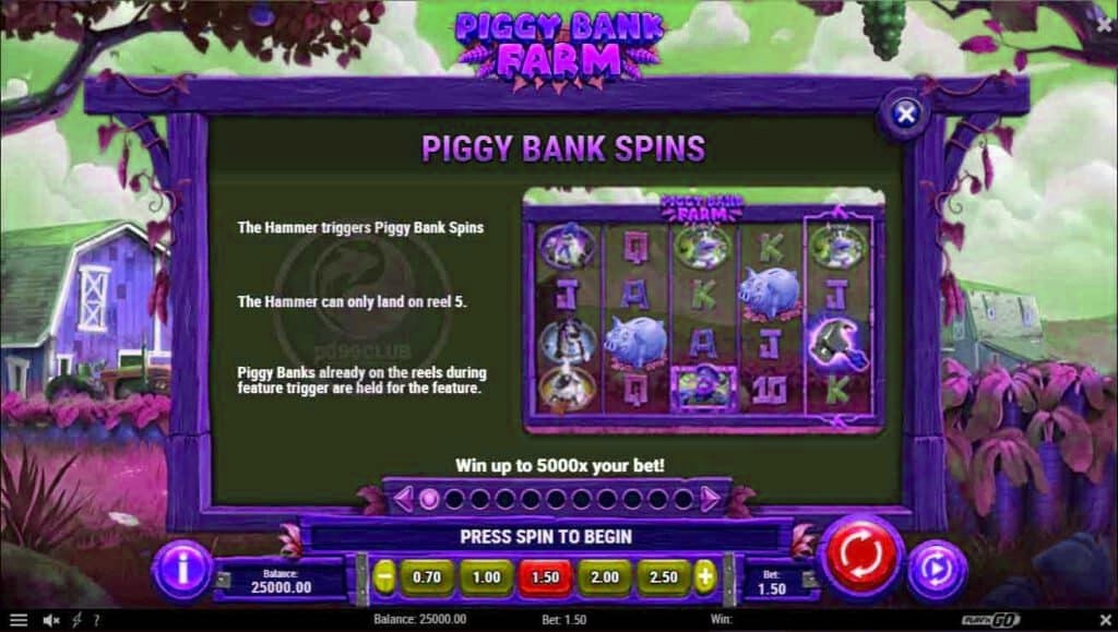 piggy bank spins piggy bank farm slotxoeasy