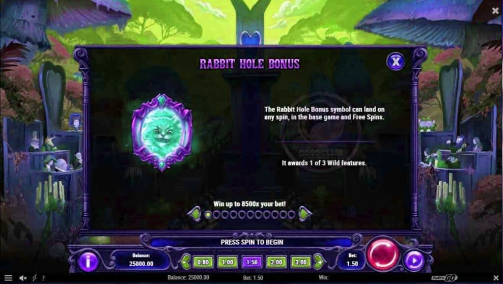 rabbit hole bonus court of hearts slotxoeasy