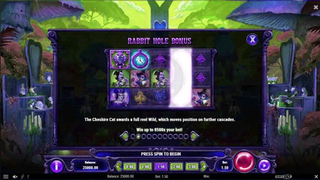 rabbit hole bonus court of hearts slotxoeasy 2