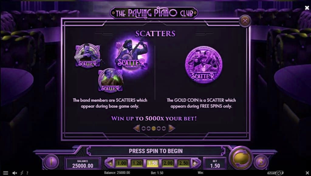 scartter the playing piano club slotxoeasy