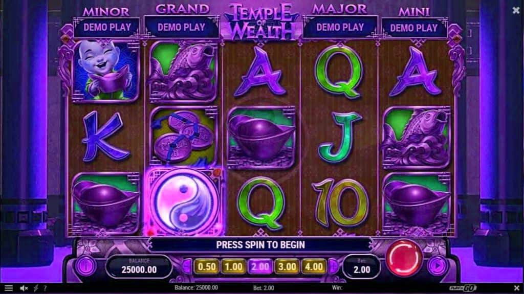 game temple of wealth mgm99win